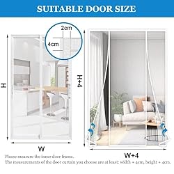 Transparent Reversible Left or Right Side Opening