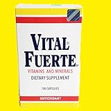 Vital Fuerte H3 with 100 Capsules Antioxidant Multivitamin and Minerals Dietary Supplement