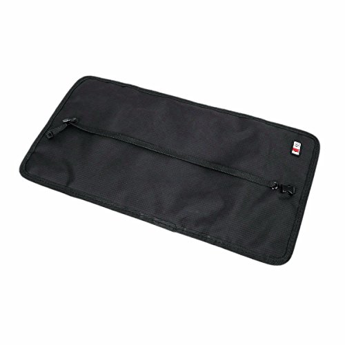 BUBM Durable Waterproof Wrap Electronics Accessories Travel Organizer /USB Hard Drive Bag/Cable Stable/ Baby Healthcare Kit(Large-Black)