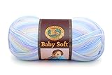 Lion Brand Yarn 920-218 Babysoft Yarn, Pastel Print