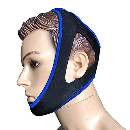 Anti Snoring Chin Strap, Taisk Comfortable Natural Snoring Solution Snore Stopper | Adjustable Effective Stop Snoring Sleep Aid Snore Reducing Aid for Women & Men