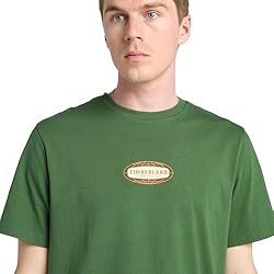 Timberland Men's Short Sleeve Front and Back