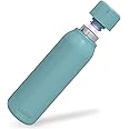 UVBRITE UV self-Cleaning and Water-Purifying Bottle -18.6 Ounce Insulated Rechargeable Stainless-Steel Tumbler w/Safety Lock Prevents Accidental Exposure for Outdoor and Emergency use