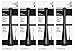 COVERGIRL Get In Line Liquid Eyeliner, 4-Color Set (Black Out, Bold Brown, Black Vinyl, Black Crystal)