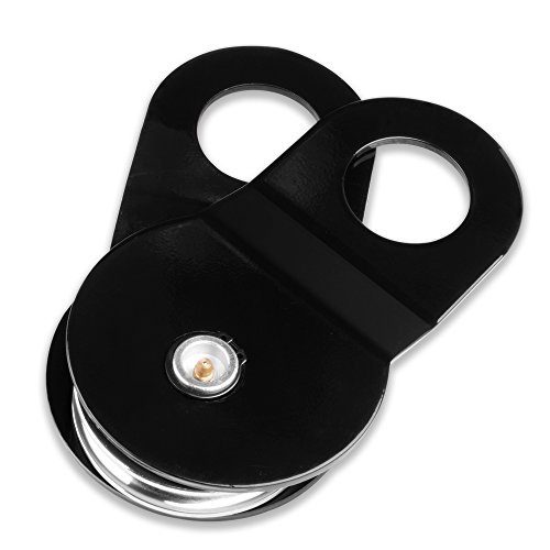 Liteway 8 Ton Heavy Duty Recovery Snatch Blocks Rugged Pulley System