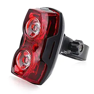 Strauss Bicycle Tail Lights | Headlights| Ultra Bright Waterproof Bicycle Tail Lights | Light Set with Led Light | Tail Clip Light Lamp |Taillight Set