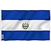 Anley Fly Breeze 3x5 Foot El Salvador Flag - Vivid Color and UV Fade Resistant - Canvas Header and Double Stitched - Salvadoran National Flags Polyester with Brass Grommets 3 X 5 Ft primary