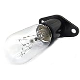 3513601500 for Magic Chef Microwave Lamp Light Bulb and Socket Assembly Replacement