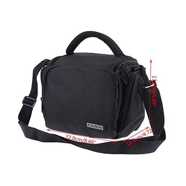 Yoking Kameratasche aus Nylon, wasserdicht, für Handtasche, mit Schultergurt, für Nikon/Canon/Sony SLR/DSLR… – Bild 7