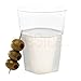 Clear Plastic Cups | 7 oz. 80 Pack | Hard Disposable Cups | Square Plastic Wine Cups | Plastic Cocktail Glasses | Small Plastic Drinking Cups | Plastic Party Cups | Bulk Wedding Plastic Tumblers