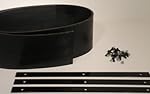Universal Heavy Duty Rubber Snow Deflector Kit up to 6-8ft. Straight Plow