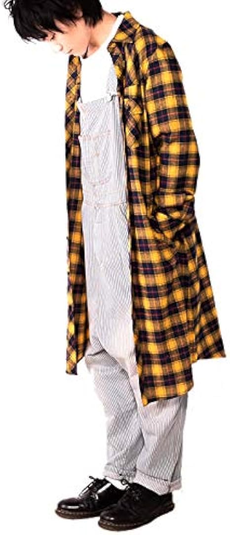 Amazon スピードオレンジ ロングシャツ チェックシャツ ネルシャツ メンズ レディース カーディガン 通販