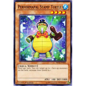 Yu-Gi-Oh! - Performapal Stamp Turle (SECE-EN005) - Secrets of Eternity - 1st Edition - Common