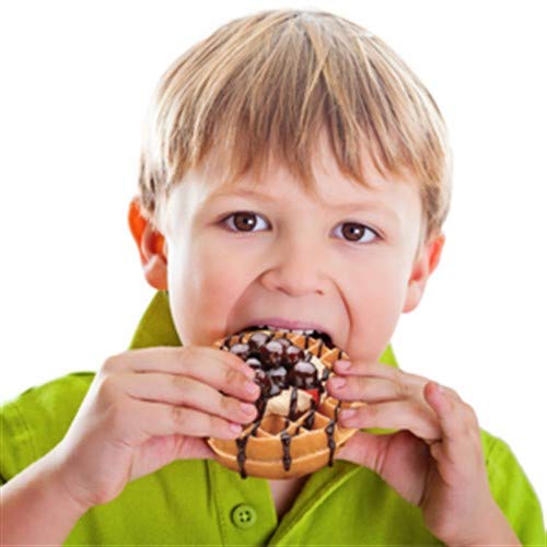AMAV Sweet Art Belgian Waffle Maker Set Using Microwave Baking DIY Make Your Own Delicious Easy to Make Waffles with Your Kids Idea for Boys & Girls Age 6+ - Thumbnail 7