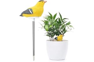 Lazycloud Soil Moisture Meter Watering Alarm Bird Plant Water Tester Hygrometer Sensor Gardening Tool Kit for Planter Water R