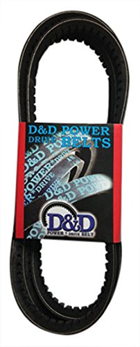 D&D PowerDrive AX38 V Belt, AX, Rubber, 1/2" x 40" OC