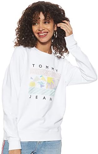 tommy jeans summer logo sweatshirt