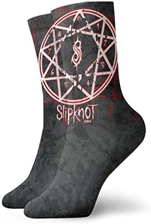 JOHNATHANGRIFFIN Slipknot Women Mens Funny Socks Casual Crew Socks