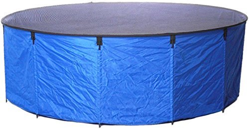 AquaForte Faltbecken Flexi Bowl Durchmesser 180 x H 60 , blau, inkl. Abdecknetz und praktischer Tasche