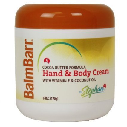 Balm Barr, Hand and Body Creme, Cocoa Butter - 6 oz (3 Pack)