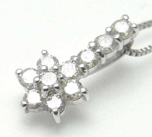 Amazon スイートテンネックレス スイート１０ ダイヤモンド１０個 スターネックレス ダイヤモンドネックレス ゴールドネックレス ホワイトゴールドk１８ １０周年 記念日 プレゼント 誕生日 ネックレス 通販