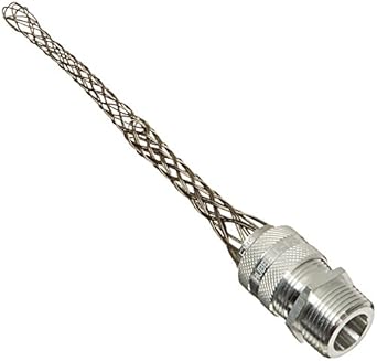 Hubbell 07401017 Deluxe Cord Grip Straight Male 3 4 With Mesh 0 50 0 62 Cable Amazon Com Industrial Scientific