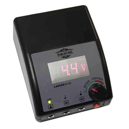 INKSTAR LANCER Tattoo Power Supply Unit for Liner & Shader Gun LCD Dual Machine