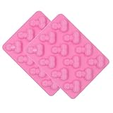 Zicome Fun Shaped Silicone Mold Tray for Bachelorette Party (Pink)