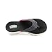 Skechers Performance Women's Go Walk Move Solstice Black/White Flip Flop 11 M US