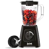 Ariete Vintage 58305 Glass Jug Blender, 1000W, 1.5 Litre Capacity Glass Jug, 4 Speeds + Pulse, Ice Crush Function, Anti Slip Feet, Stainless Steel