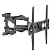 Fleximounts TV Wall Mount Bracket for Most 32-60 Inch Swivel Tilt Full Motion Articulating Long Extension LED LCD Flat Screen VESA 400x400mm
