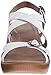 Dansko Women's Julie White Leather Wedge Sandal