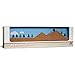 Monkey Business Memo Mountain Cork Board Strip - Corkboard Pin Board with Mountain Scene Pushpins, Office Accessories, Cute Cork Boards for Walls