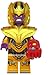 Byno New 8 Super Heroes Action Figures Minifigures Building Blocks Toys with Accessories Avengers for Kids Set