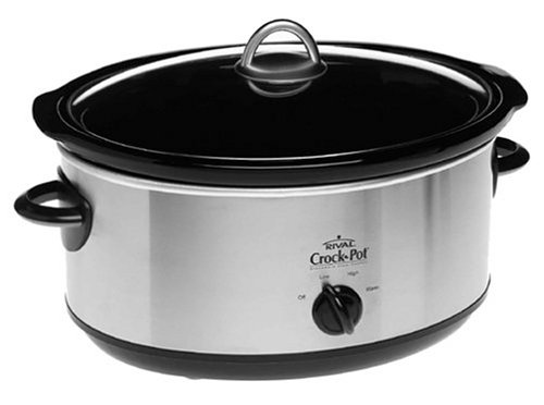 CrockPot 64451C 61/2Quart Oval Slow Cooker, Stainless Steel Buy