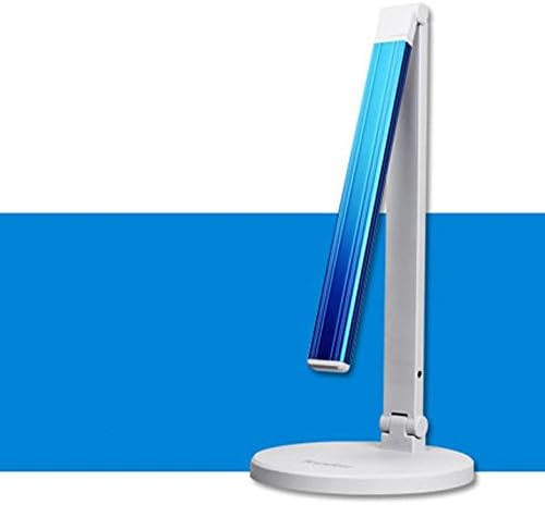 Topday Children Eye-protection LED Desk Lamp, 6 Colors，4 Gears Dimming, Touch Surface, Memory Function, Fashion Style, Folding Design and ABS Material (Blue)