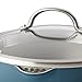 Ayesha Curry Home Collection Nonstick Casserole Dish/Casserole Pan with Lid - 5.5 Quart, Twilight Teal