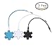 Teenitor 3.5mm headphone splitter, 3 Pieces Octopus 1 to 5 Stereo Audio 3.5 Headphone Splitter Adapter Converter Music Sharing Device Music Hub For All Devices.