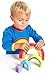 Le Toy Van Petilou Collection Wooden Rainbow Tunnel Set Premium Wooden Toys for Kids Ages 12 months & Up