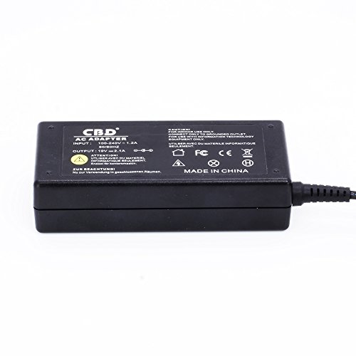 Lenoge AC Adapter 19V 2.1A 40W Compatible with Toshiba Thrive Google A105 AT105 10" Tablet PC Charger plus Power Cord Connector Size 4.0mm1.7mm