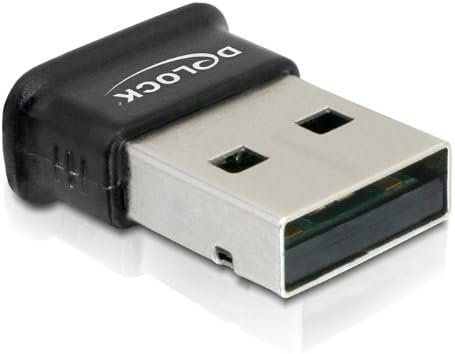 Delock USB 2.0 V4.0 Dual Mode Bluetooth Adapter, black