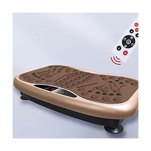 Fitness Plate Vibration Plate,Slim Power Plate Home Workout Trainer,Slim shake machine, fat burning machine (63 x 39 x…