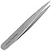 BEST TWEEZERS SET - Includes CASE With Magnified Mirror and Ebook - Pointed, Silver Slanted and Purple Slant Designs. For Prime Precision plucking. For Beautiful Eyebrows and Women