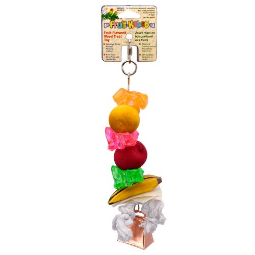 Penn Plax Treat Kabob Bird Toys, Large