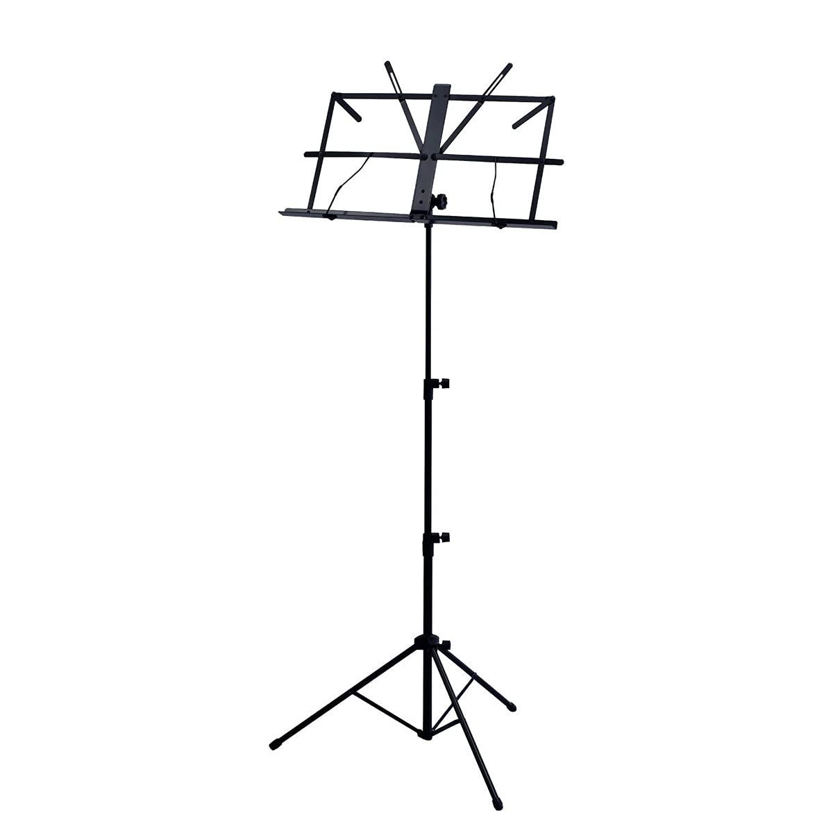 【安心の日本企業取り扱い製品】キクタニ 譜面台 折りたたみ式 MS-30 ブラック の商品画像