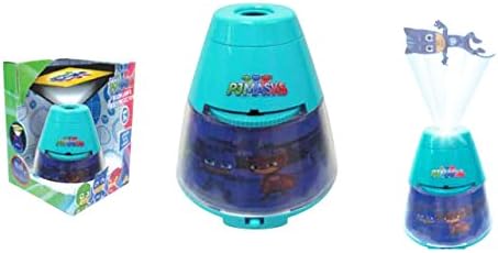 JOY TOY PJ Masks Room Lamp and Projector, Multicoloured