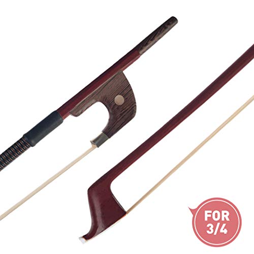 Homyl German Style 3/4 Double Bass Bow for Performer Playing Accessory 76cm/29.92inch - Thumbnail 3