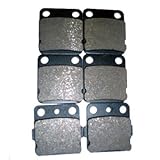 1995-2005 Yamaha YFM 350 Wolverine Front & Rear Semi Metallic Brake Pads