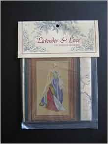 Lavender and Lace In The Arms of an Angel Cross Stitch Pattern