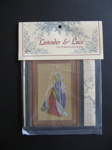 Lavender and Lace In The Arms of an Angel Cross Stitch Pattern Victorian Designs